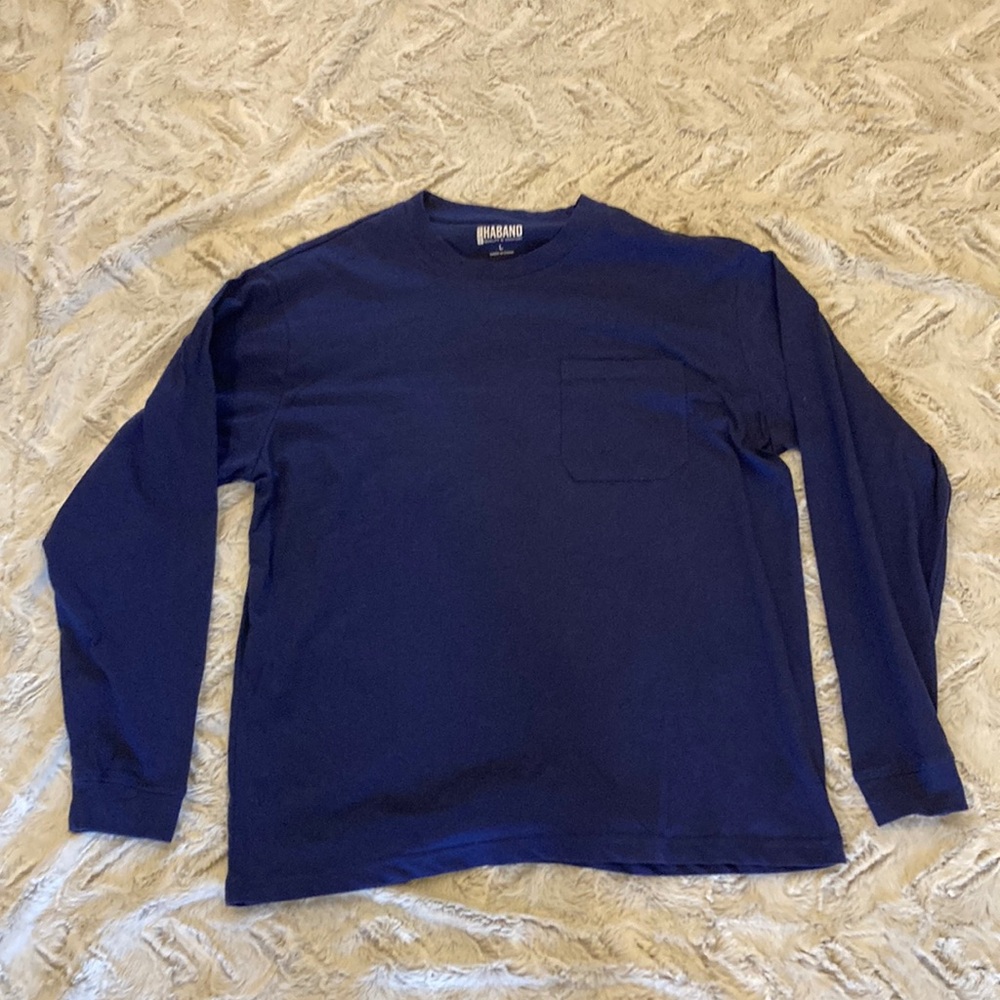 Men’s Long Sleeve Pocket Tee